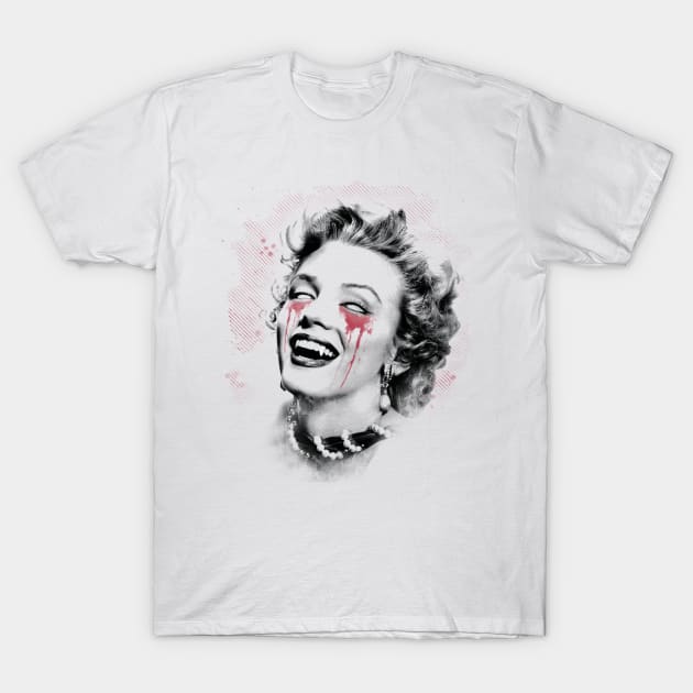 Marilyn the Vampire T-Shirt by Israelitoflores